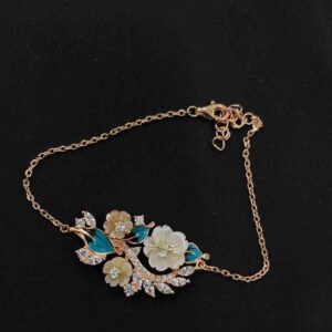 mop flower bracelet