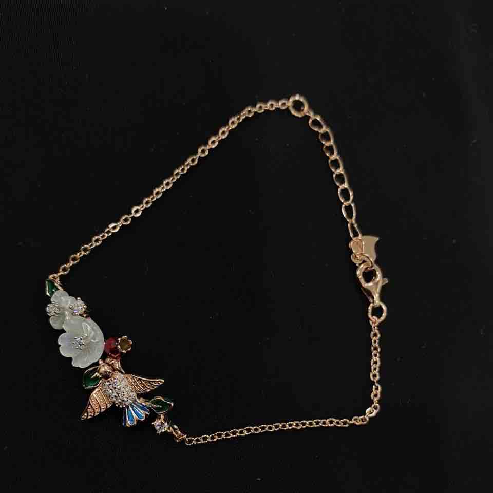 mop flower bracelet