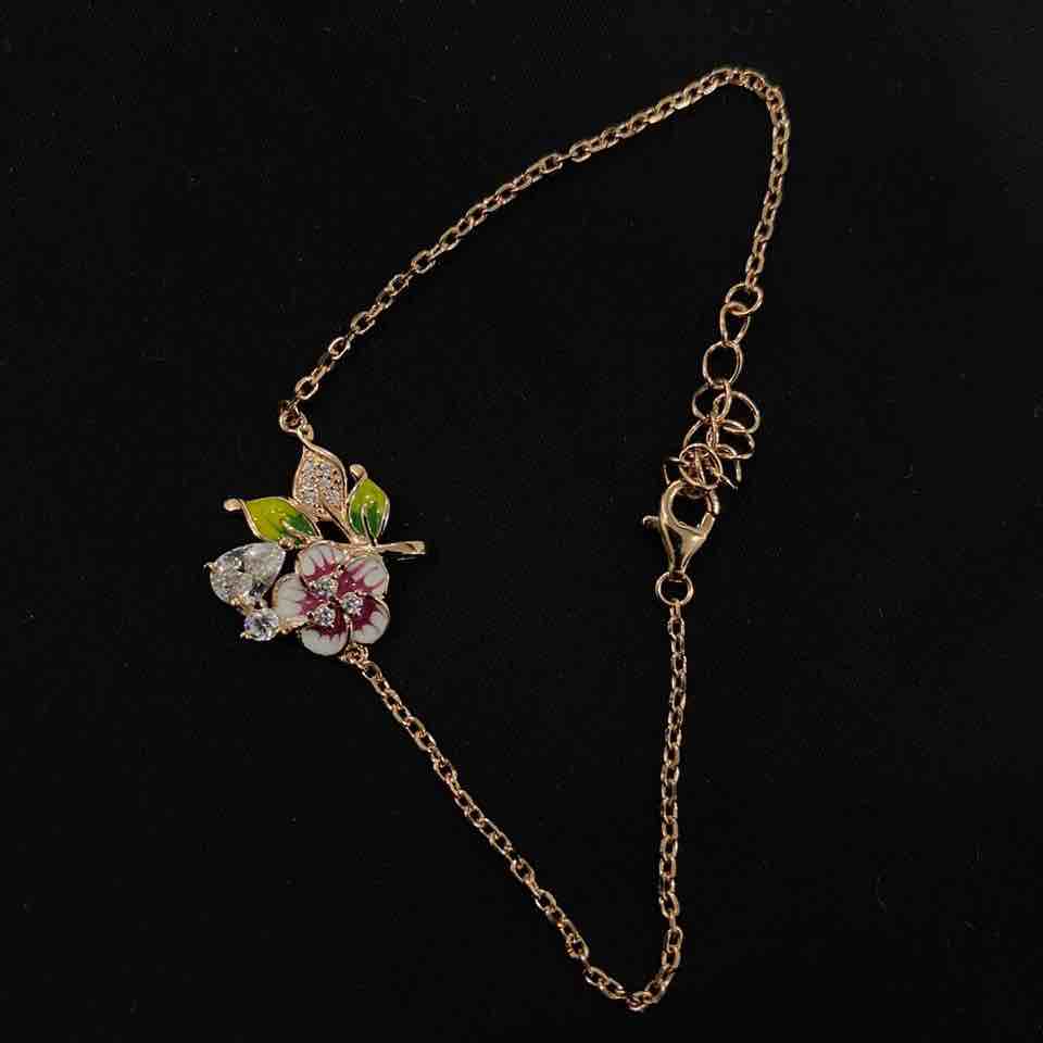 mop flower bracelet