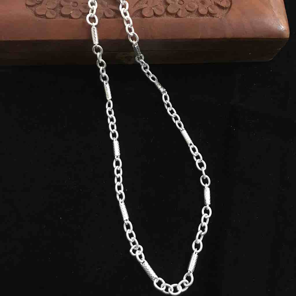 925 silver Indo Italian Hollow chain