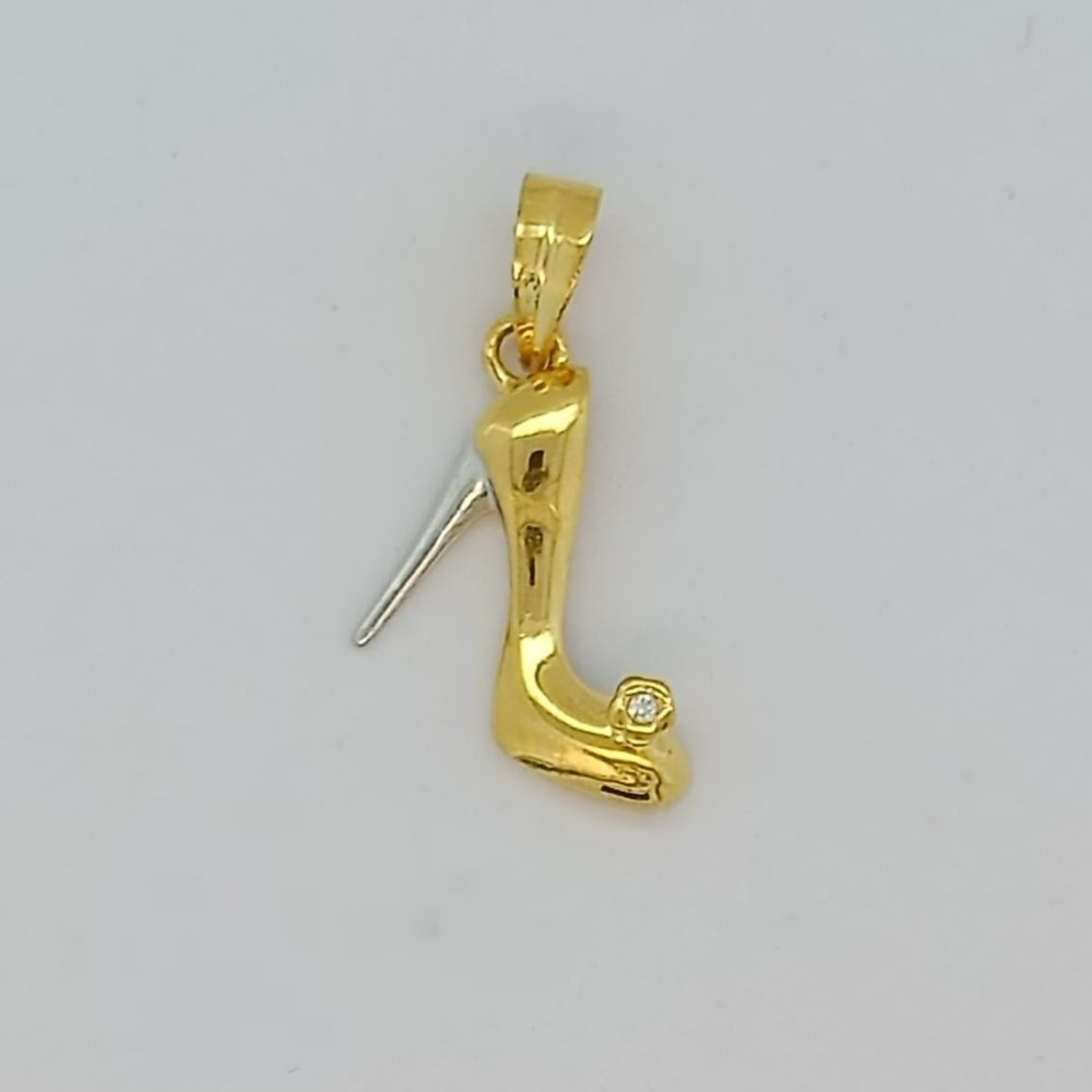 916 Gold Elite Plain Pendant
