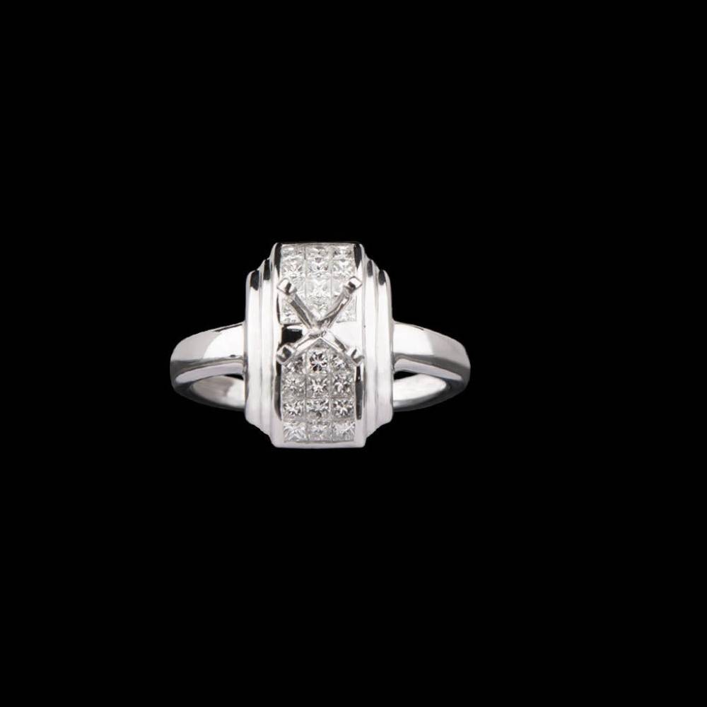 14k Gold Classy Design Cocktail Rings SCHR191