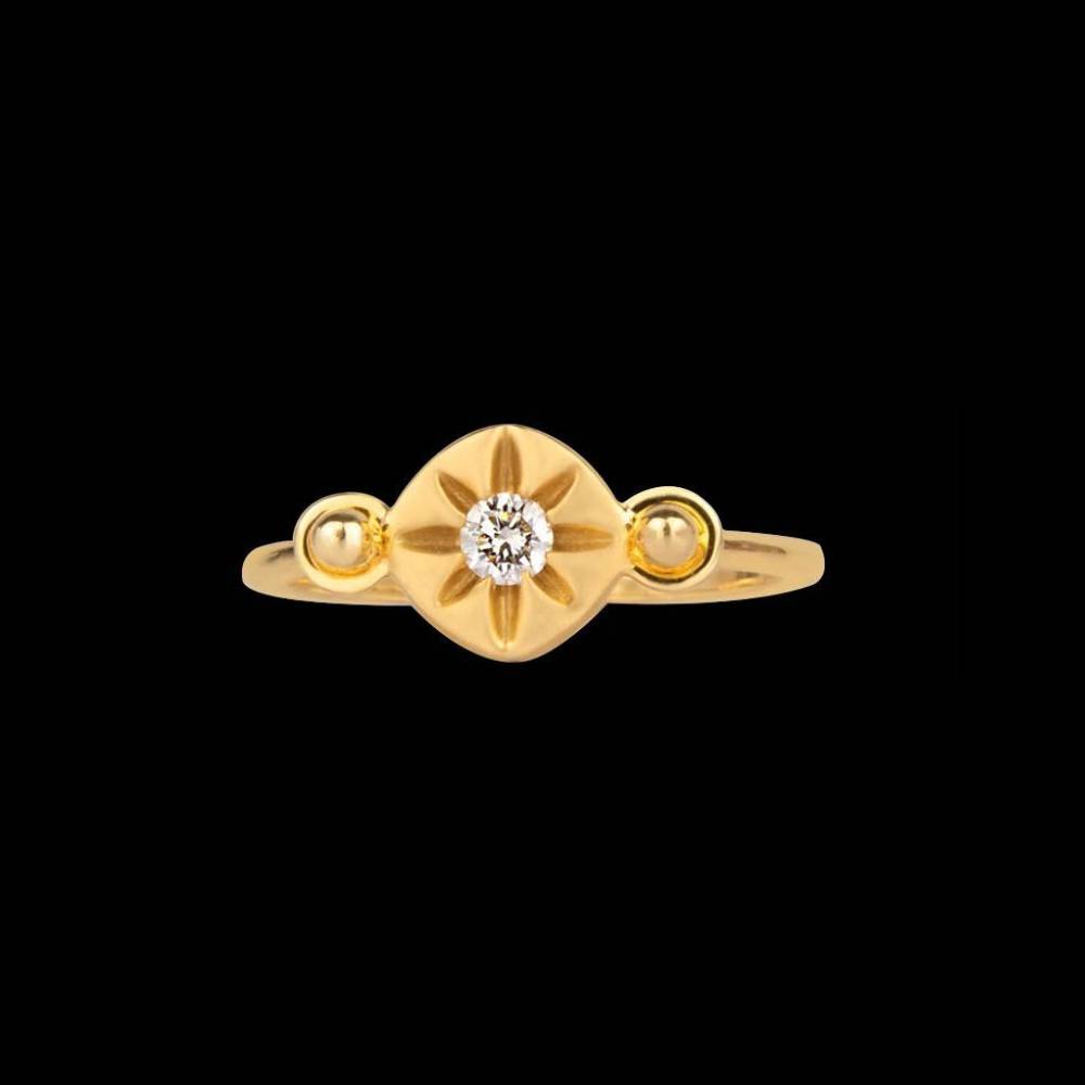 14k Gold Classic Design Cocktail Rings SCHR180