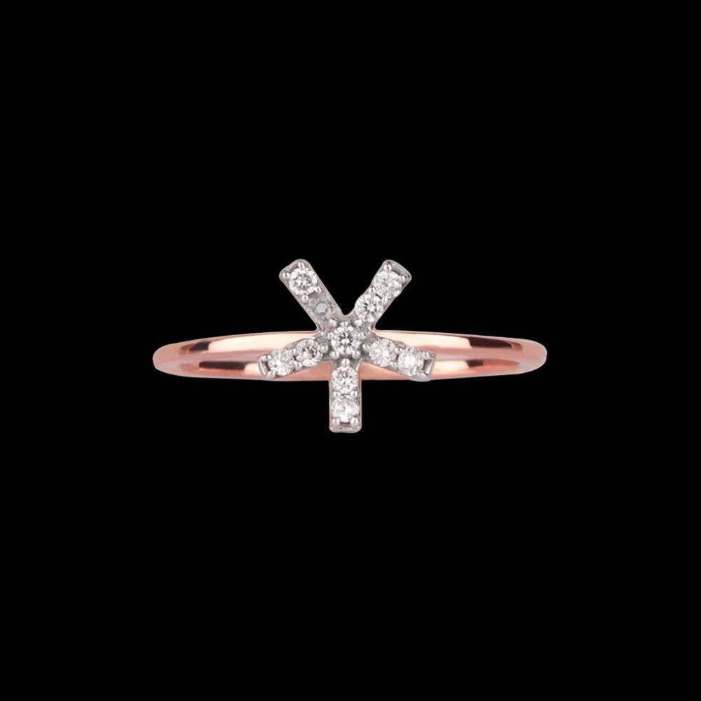 14k Gold Delicate Design Cocktail Rings SCHR175