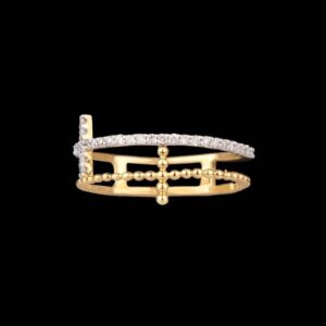 14k Gold Unique Design Cocktail Rings SCHR159