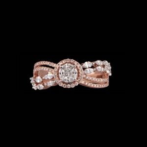 14k Gold Lightweight Design Cocktail Rings SCHR158