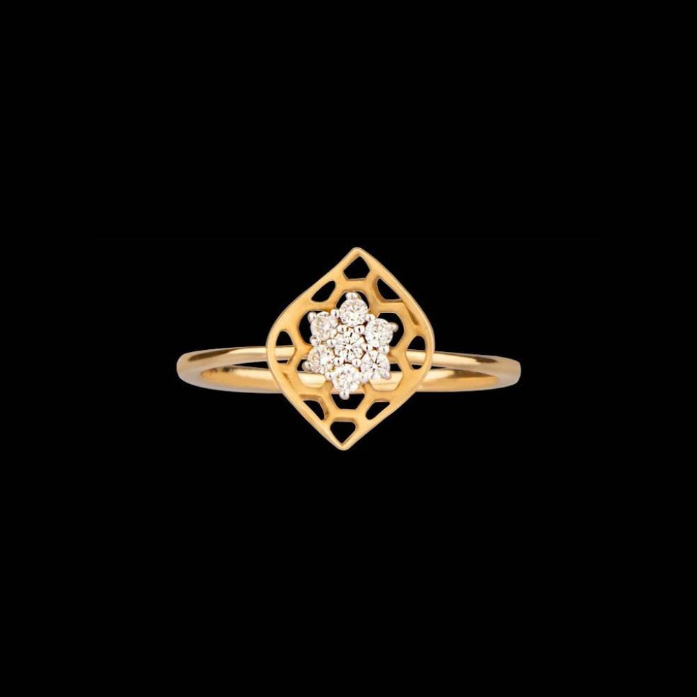 14k Gold Trending Design Cocktail Rings SCHR149