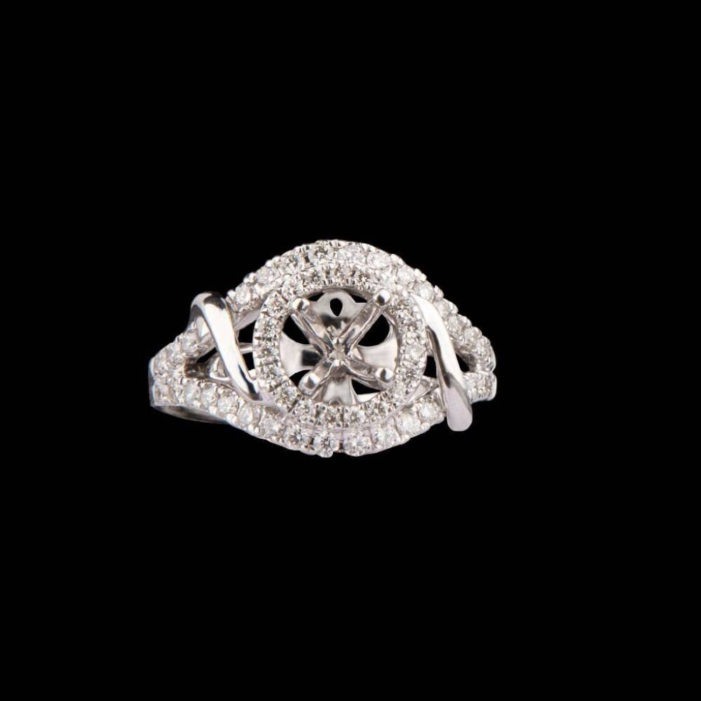14k Gold Plain Special Occasion Rings SCHR195