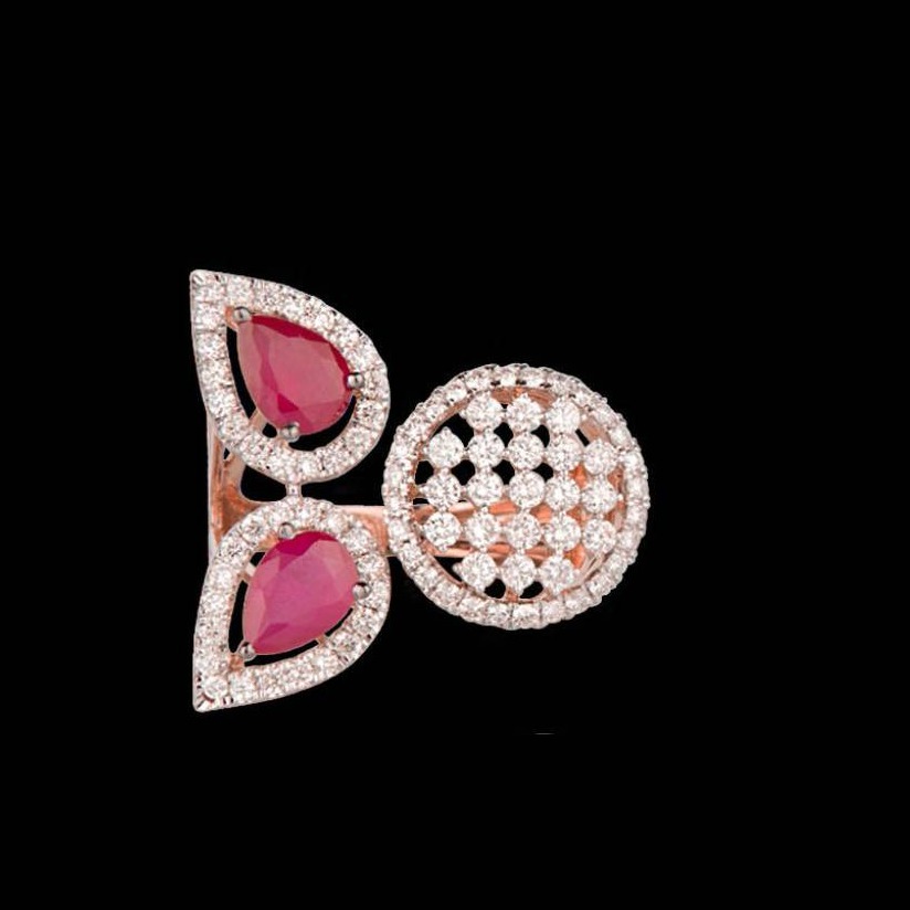 14k gold cocktail classic rings schr178