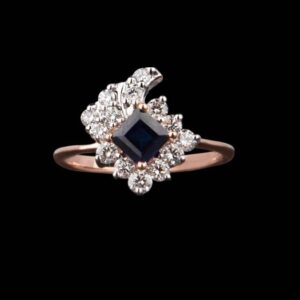 14k gold attractive dazzling design rings schr142