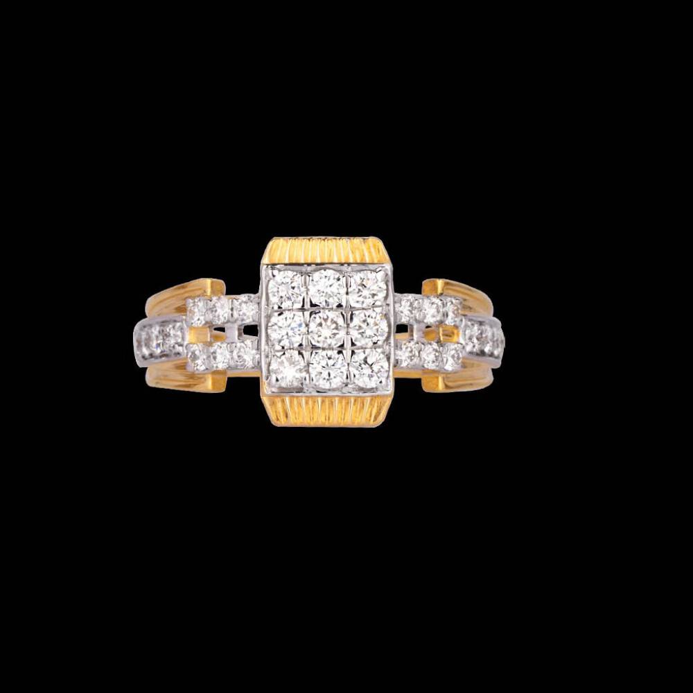 14k Gold Fine Design Casual Rings SCHR116