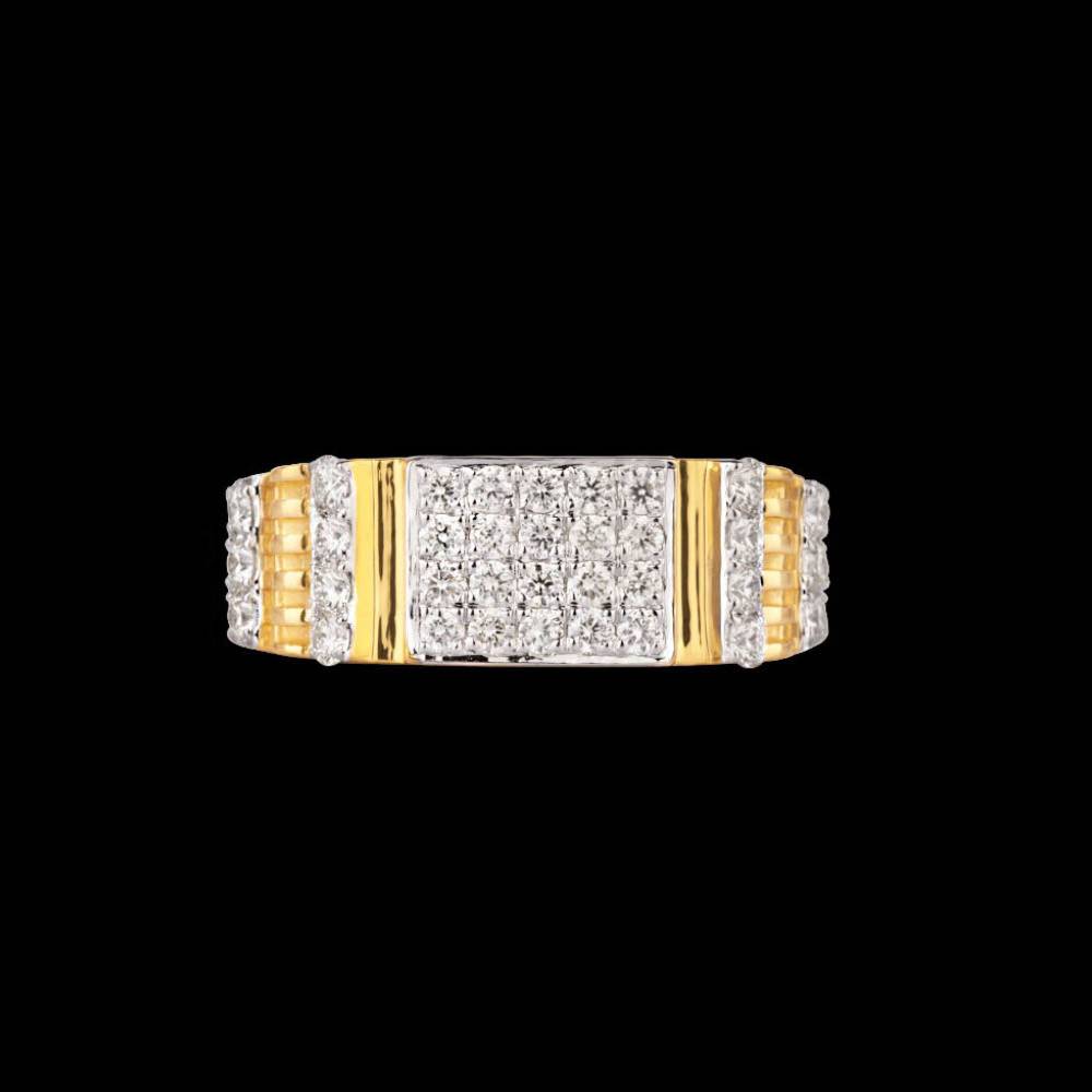 14k Gold Unique Design Casual Rings SCHR109