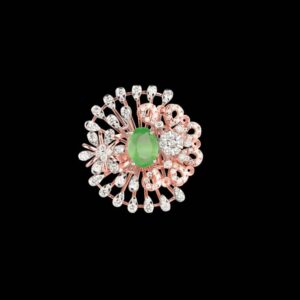 18k Gold Trendy Rings SCHR74