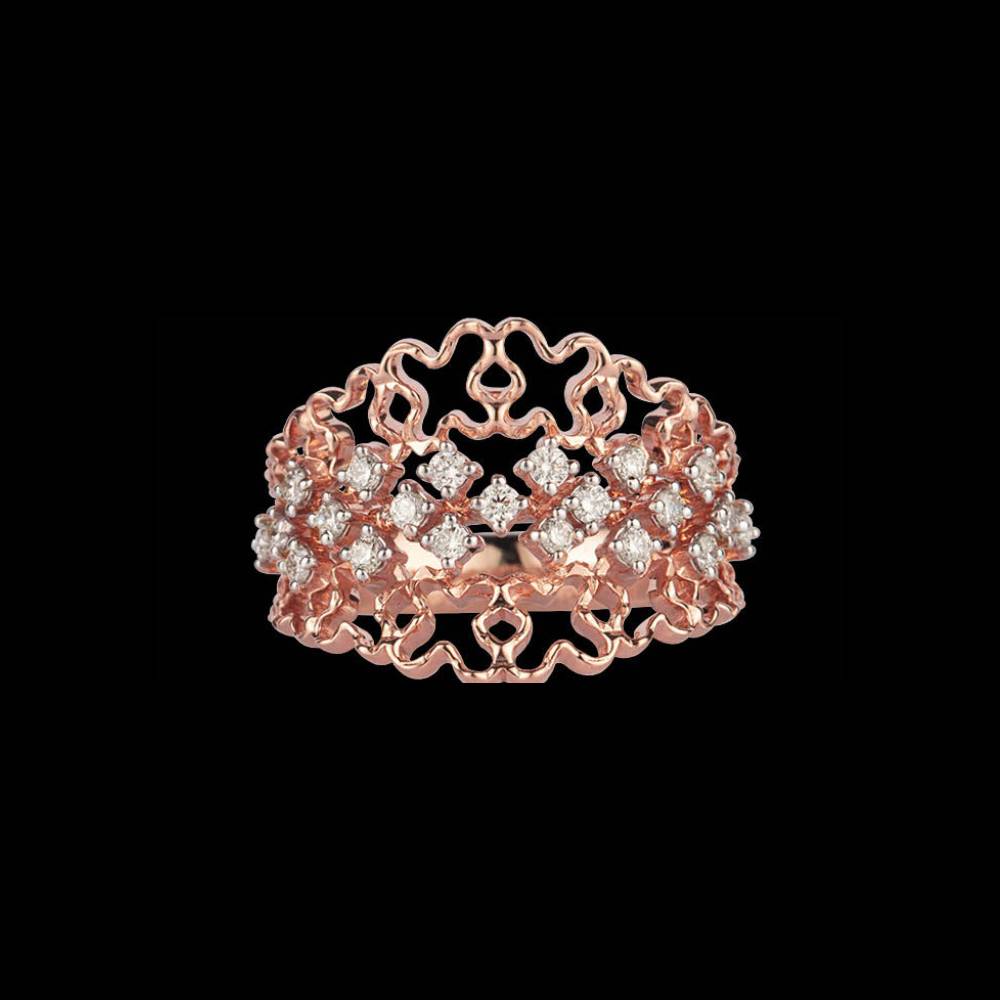 18k Gold Gorgeous Design Ethinic Rings SCHR132
