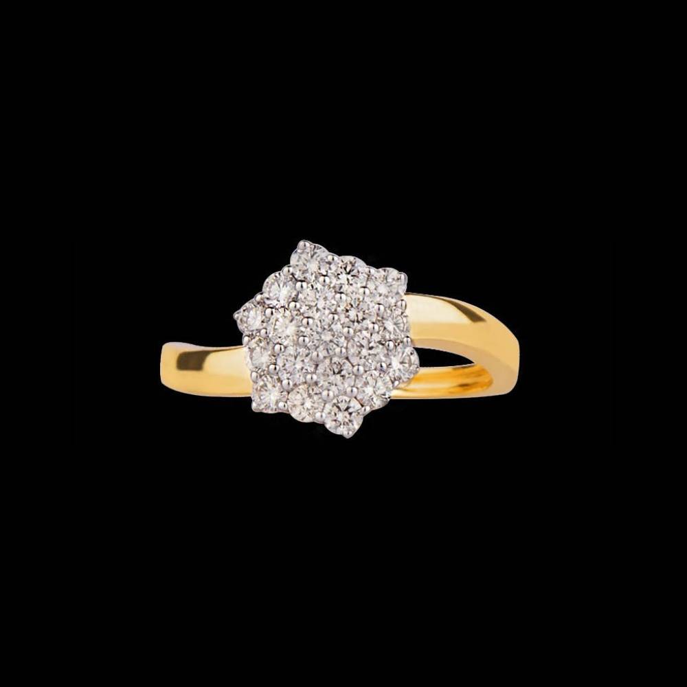 18k Gold Elegant Design Ethinic Rings SCHR131