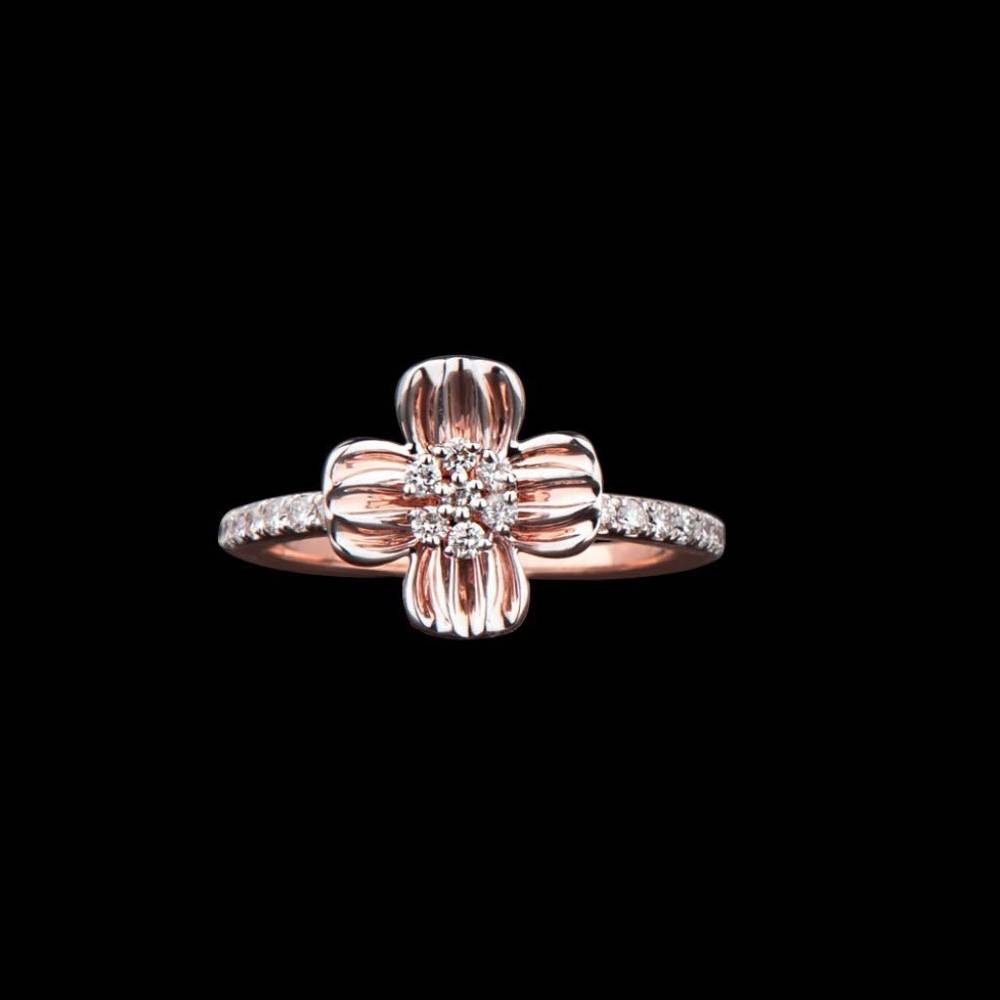 18k Gold Classy Design Ethinic Rings SCHR118