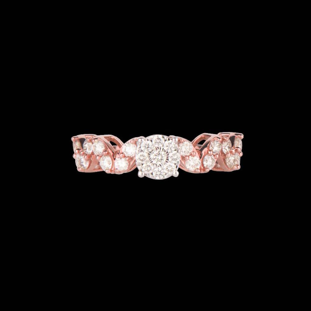 18k Gold Dazzling Design Ethinic Rings SCHR115
