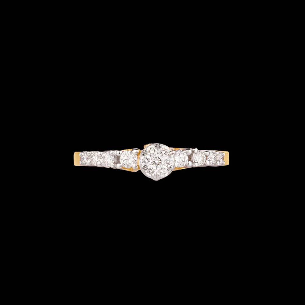14k Gold Delicate Design Rings SCHR02