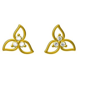 18KT Antique Diamond Designer Earrings