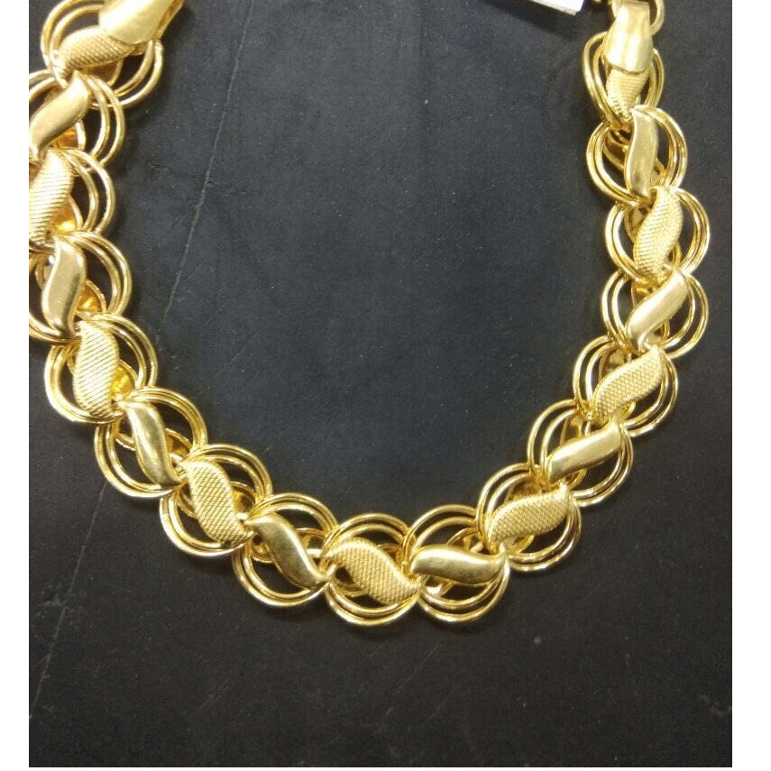 22KT Gold Indian Handmade Thick Gents Chain