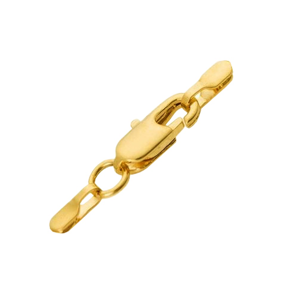 22 Kt Yellow Gold Hallmark Curb Cuban Necklace Unisex Flat Chain 24 g