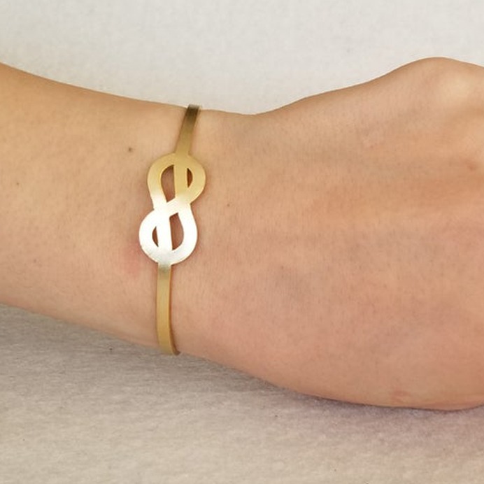 22 kt yellow gold women's open cuff bracelet bangle 15 grams