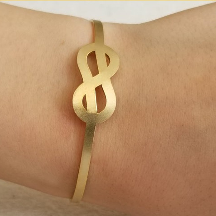 22 kt yellow gold women's open cuff bracelet bangle 15 grams