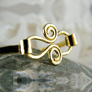18kt real solid yellow gold handmade hammered hinge bangle bracelet