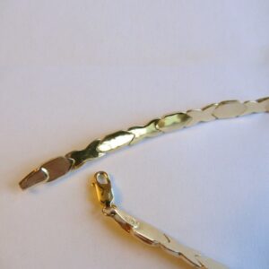 18 kt yellow gold kisses & hugs women bracelet 5 mm