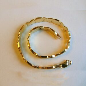 18 kt yellow gold kisses & hugs women bracelet 5 mm