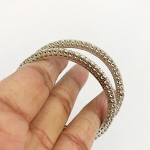 Igi 14 kt white gold 11.21 ct ij/si1 diamond women's bracelet bangle