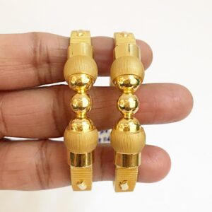 18 kt solid yellow gold slip-on vintage women's bracelet 26.830 gms
