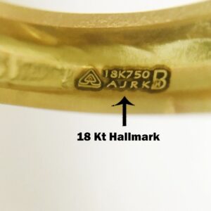 18 kt yellow gold handmade slip-on bracelet bangles 40 gms