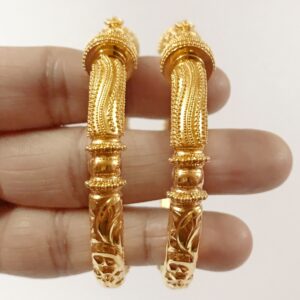 22 kt solid yellow gold dubai bracelet bangles 49.800 gram