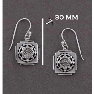 Fine Jewelry 14 Kt Real Solid Hallmark White Gold Hook Dangle Drop Earrings 5 Gm