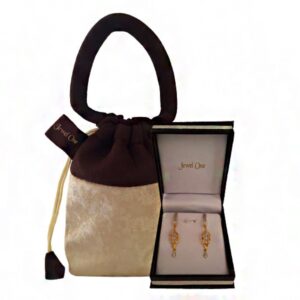 Hot Fashion 18K Gold Cubic Zirconia Stone Party Wear Wedding Wear Drop Earrings