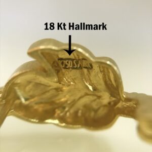 Fine Jewelry 18 Kt Real Solid Yellow Solid Gold Huggie Hoop Earrings 5.350 Grams