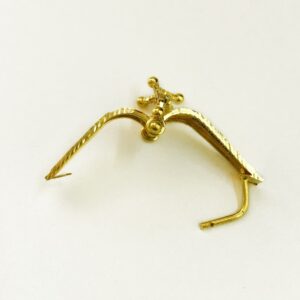 Fine Jewelry 18 Kt Real Solid Yellow Solid Gold Huggie Hoop Earrings 3.750 Grams