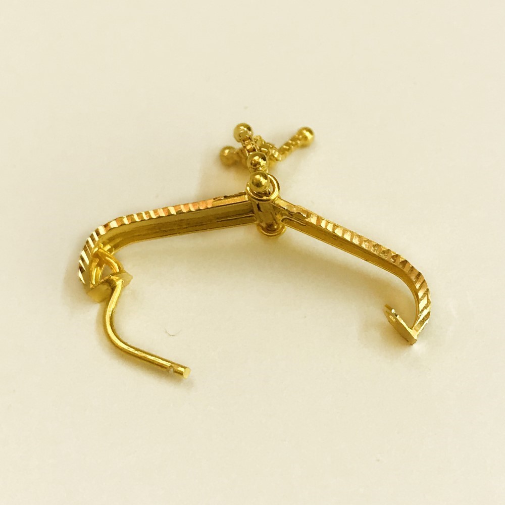 Fine Jewelry 18 Kt Real Solid Yellow Solid Gold Huggie Hoop Earrings 3.670 Grams - Image 3