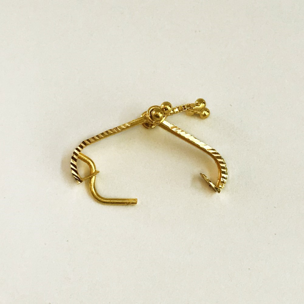 Fine Jewelry 18 Kt Real Solid Yellow Solid Gold Huggie Hoop Earrings 2.490 Grams - Image 4