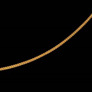 22Kt Real Solid Yellow Gold Hallmark Curb Cuban Necklace Chain 12 Grams Link