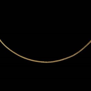 22Kt Hallmark Real Solid Yellow Gold Cuban Fine Necklace Link Chain 10.5 Grams