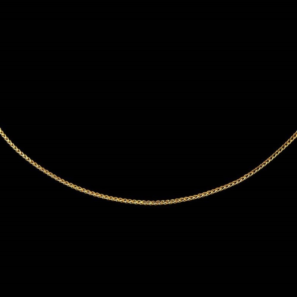 22Kt Hallmark Real Solid Yellow Gold Cuban Fine Necklace Link Chain 10.5 Grams