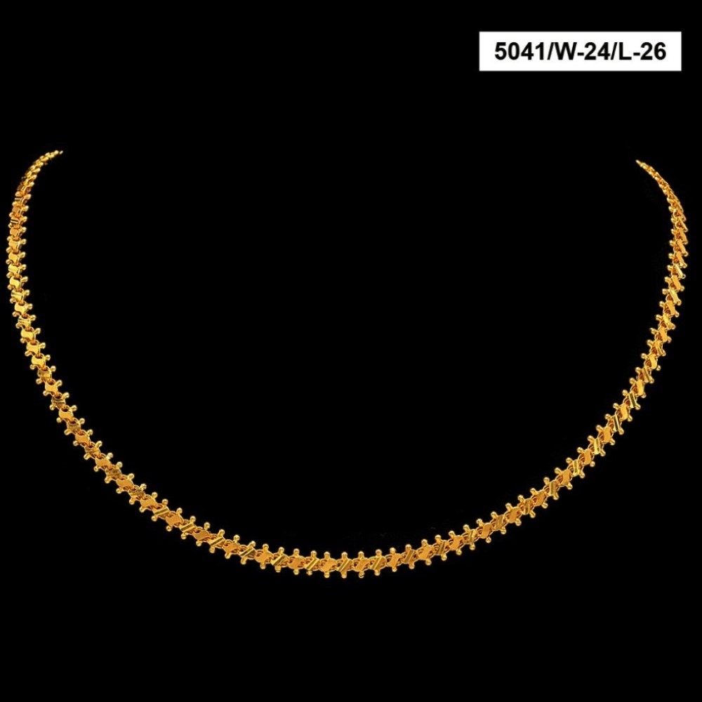 22 Kt Hallmark Real Solid Yellow Gold Curb Iced Out New Necklace Chain 24 Grams