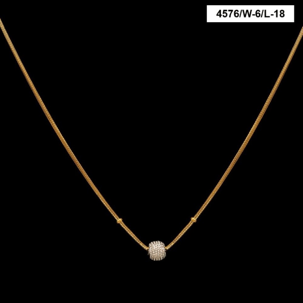 22 Kt Hallmark Real Solid Yellow Gold Iced Out Gold Ball Necklace Chain 12 Grams