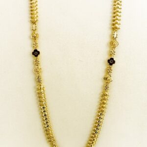 18 Kt Hallmark Real Solid Yellow Gold Link Women'S Necklace Chain 23.420 Grams