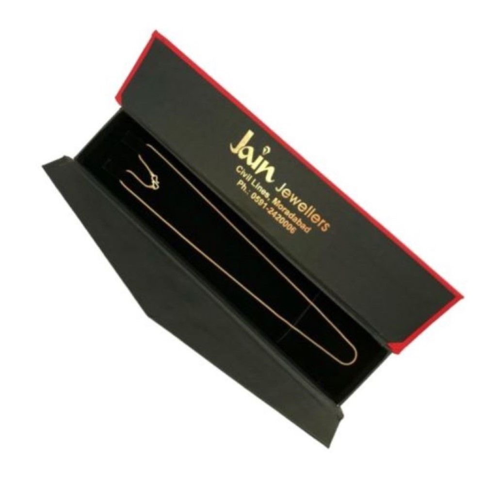 18Kt Real Solid Yellow Gold Curb Necklace Women's Chain 3.950 Gram Fine Jewelry