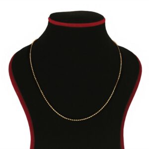 18Kt Hallmark Real Solid Yellow Gold Curb Necklace Chain 6.100 Grams 19.5'' L