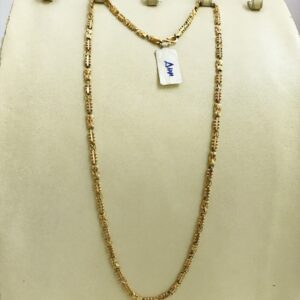 18Kt Hallmark Real Solid Yellow Gold Link Necklace Chain 11.610 Grams 22'' L