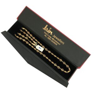 18 Kt Hallmark Real Solid Yellow Gold Link Necklace Chain 20.080 Grams 24'' L